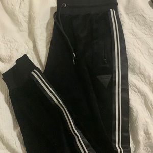 Velvet joggers